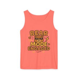 Bear Mode Engaged -  LGBTQ Trendy Gen-Z Graphic - Tank Top