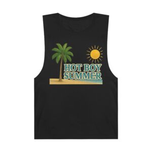 Hot Boy Summer - Casual Summer Wear, Beach Outfit, Vacation Apparel, Outdoor Fun - Unisex Tank
