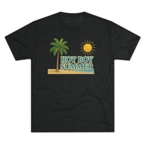 Hot Boy Summer Graphic - Tropical Summer  - Summer Vibes - Unisex - Men and Womens Casual Top
